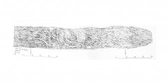 East Balhalgardy, composite digital image of rubbing of pictish symbol stone.