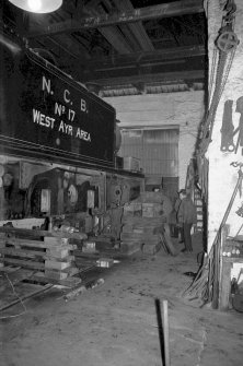 Interior
View of NCB workshops showing locomotive