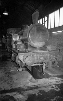 Interior
View of NCB shed showing locomotive