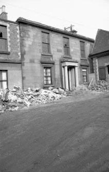 View from SW showing SSW front of villa (office)