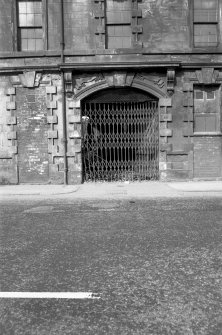 View from SSW showing arched entrance on SSW front