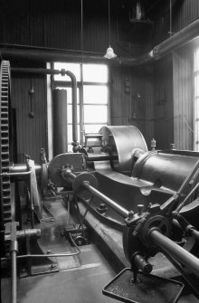 Interior
View showing valve drive shaft of Douglas and Grant Tandem Compound Engine