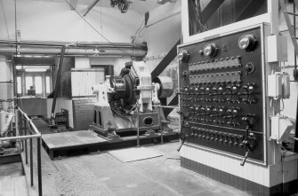 Interior
View showing dynamo and switchboard