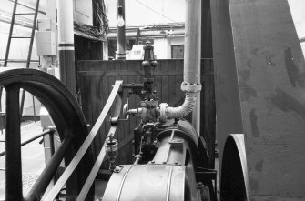 Interior
View showing small Douglas and Grant engine from flywheel end