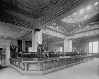 Interior -view of banking hall
