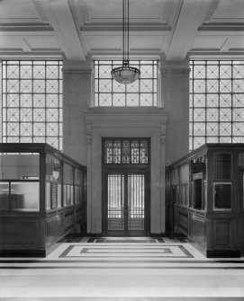 Interior.
View of banking hall.