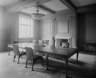 Interior.
View of board room.