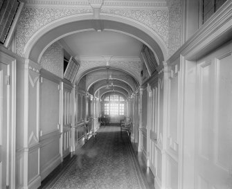 Interior-general view of corridor in Craig House

