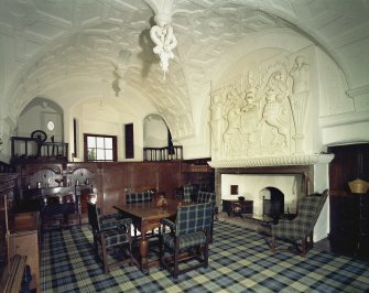 Craigievar Castle, view of the great hall from NW. Digital image of A/37183/CN.
