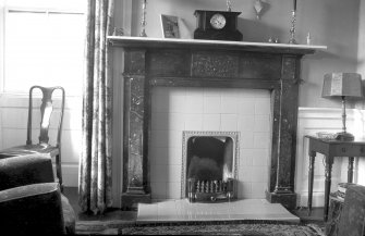 Interior
View showing fireplace in main ground floor room