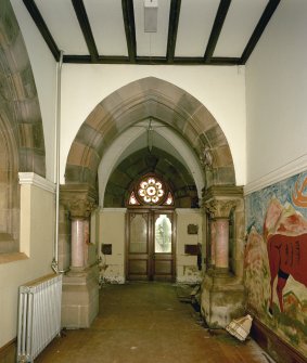 Interior.
View of hall from W.
Digital image of E 2258 CN.