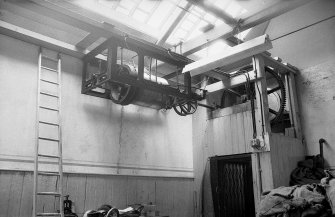 Interior
View showing drive to hoist