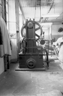 Interior
View showing hydraulic pump made by Robertson, Orchar of Dundee