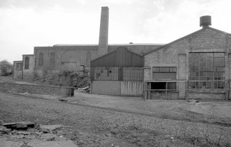 General view from NE showing part of NE front of foundry