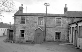 View from NNW showing NNW front of cottage