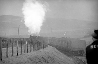 View showing trains