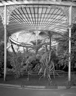 Interior.
View of roof. 
Digital image of B/31912.