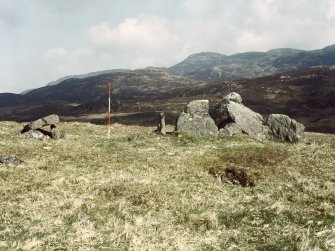 View from S of Greadal Fhinn chambered cairn. Digital image of AG/7795/CN.