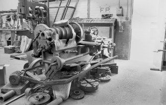 Interior
View showing lathe