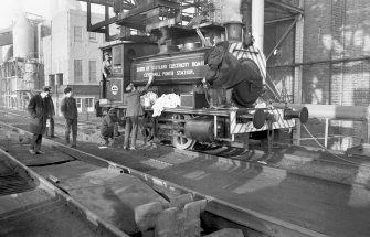 View from ESE showing SSEB 'Clydesmill number 3' at Clydesmill Power Station