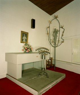 View of altar and sculpture.
Digital image of D 79230 CN.