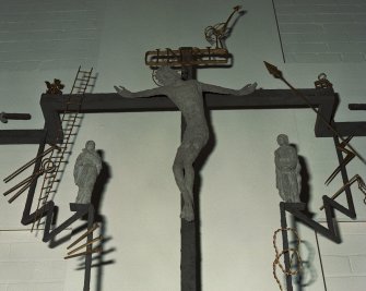 Detail of altar cross by Benno Schotz.
Digital image of D 79268 CN.