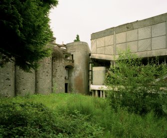 View of south end of Teaching and Library Block and North Chapel from North East.
Digital image of C 44436 CN.