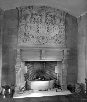 Ardkinglass, interior.
View of chimney-piece.
