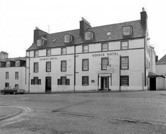 Argyll, Inveraray, Main Street East, George Hotel.
General view of entrance front.