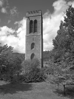 Inveraray, All Saint's Episcopal Church.
View of Bell Tower from South-East.