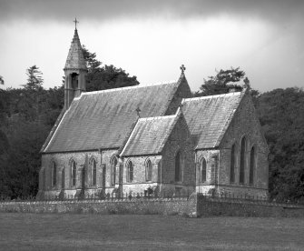 Poltalloch, St Colmba's Chapel.
View from South-East.

