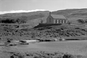 Mull, Kinlochspelve Church.
General view from West.