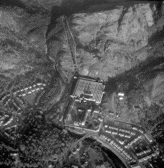 Aerial view of aluminium works and part of Lochleven town
Digital image of B 69281