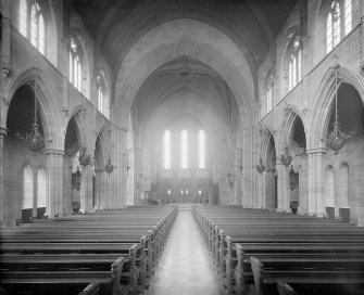 Interior -view of the nave
