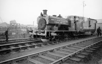 View showing SSEB locomotive no. 3