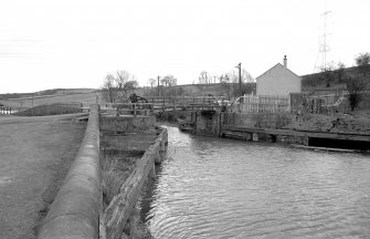 View from WNW showing W front of bridge