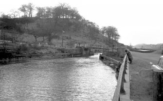 View from ENE showing E front of bridge