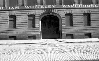 View from WNW showing main entrance of numbers 44-54