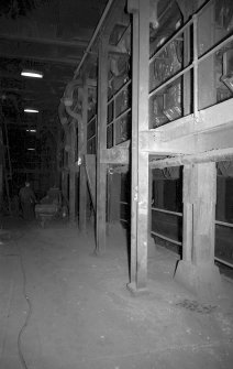 Interior
View of retort house showing bottom of vertical retorts