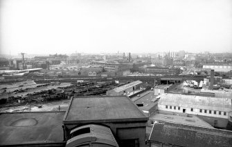 General view looking NNW from retort house