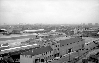 View looking NE from retort house showing numbers 96-112 Kilbirnie Street