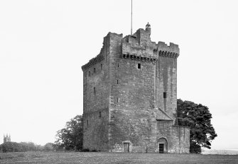 General view from the northwest of Tower. Digital image of CL/19.