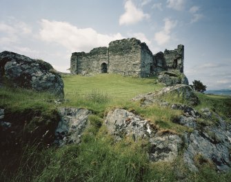 Castle Sween.
General view from South-West.