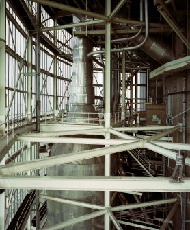 Interior.
View of one eight steam-raising units around Reactor One.
Digital image of B 20049 CN.