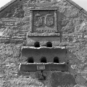 Detail of date stone and pigeon holes.
See MS/744/117 and DC33078.
Digital image of C 48445