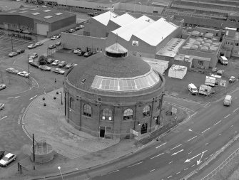 Glasgow, Tunnel Street, Rotunda.
Elevated view of Tunnel Rotunda from Finnieston Crane. Digital image of B/13065.