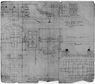 Balmanno Castle.
Photographic copy of plan and details of garden.
Scanned image of PTD 32/29 P.