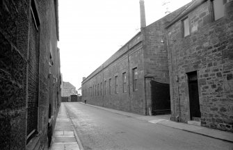 View from N showing ENE front of weaving sheds