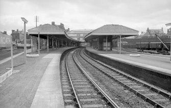 General view looking SSW showing station