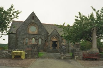 General view of Salen Parish Church.
